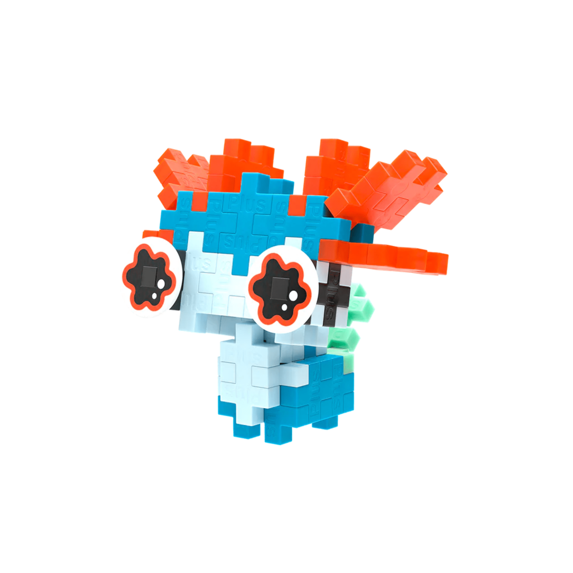 Plus - Plus Kreativ Bausteine Haustiere - Axolotl (blau) Plus Plus - malmichmunt.com