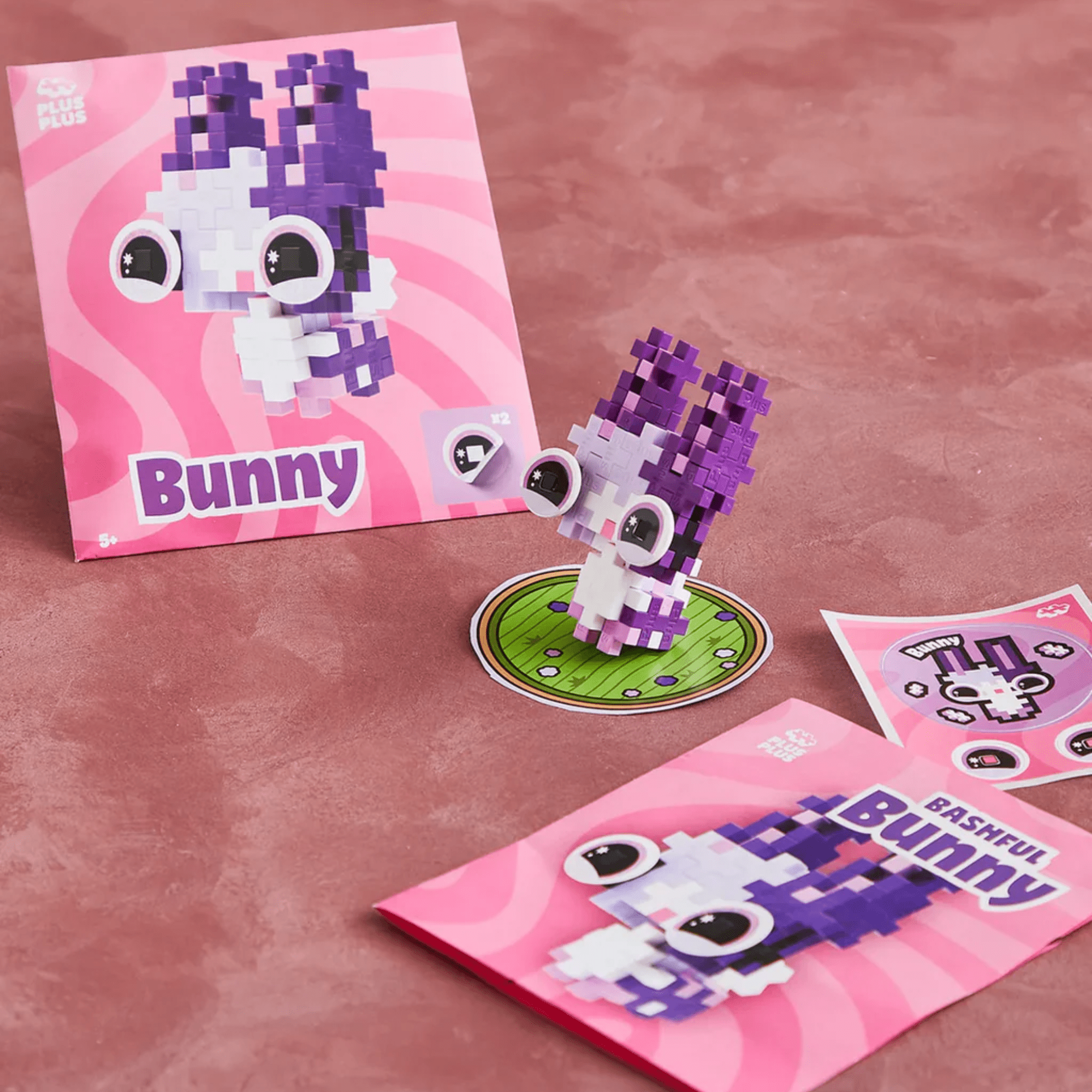 Plus - Plus Kreativ Bausteine Haustiere - Hase Plus Plus - malmichmunt.com