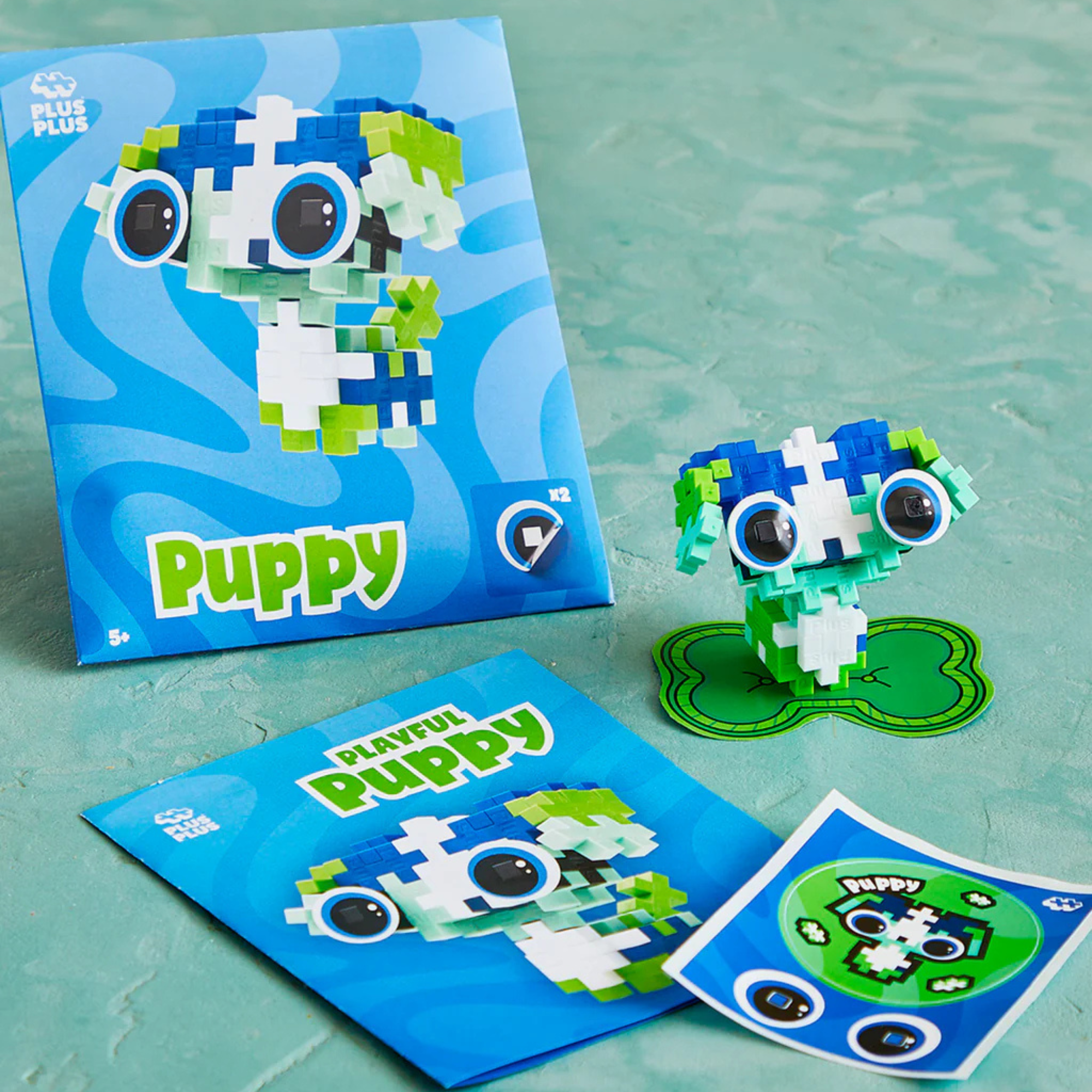 Plus - Plus Kreativ Bausteine Haustiere - Hundwelpe Plus Plus - malmichmunt.com
