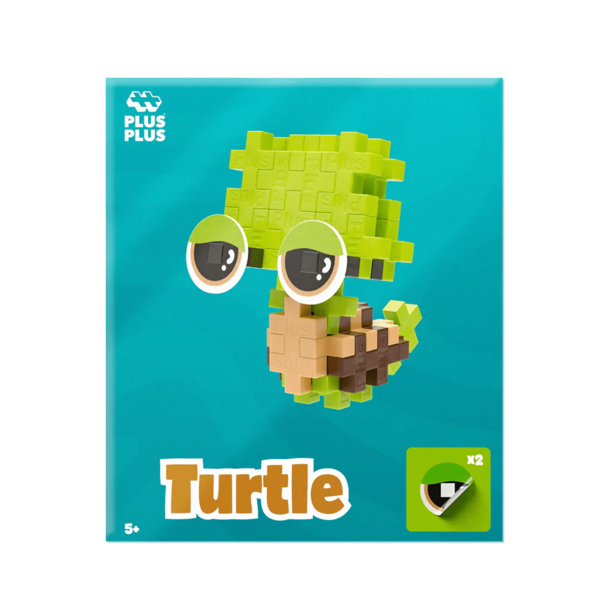 Plus - Plus Kreativ Bausteine Haustiere - Schildkröte Plus Plus - malmichmunt.com