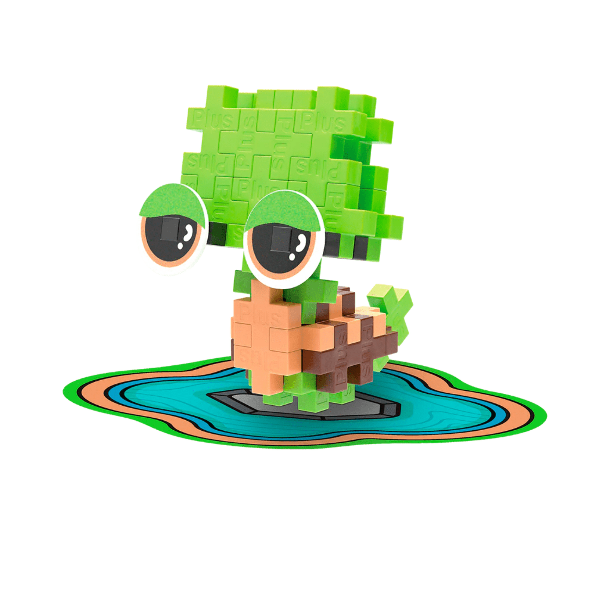 Plus - Plus Kreativ Bausteine Haustiere - Schildkröte Plus Plus - malmichmunt.com