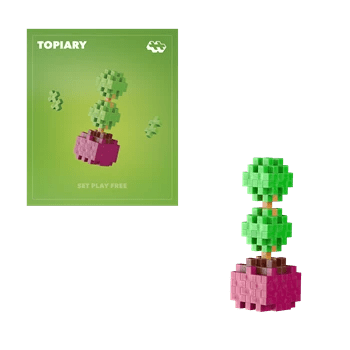 Plus - Plus Kreativ Bausteine Pflanzen Topiary (Tasteful Topiary) Plus Plus - malmichmunt.com