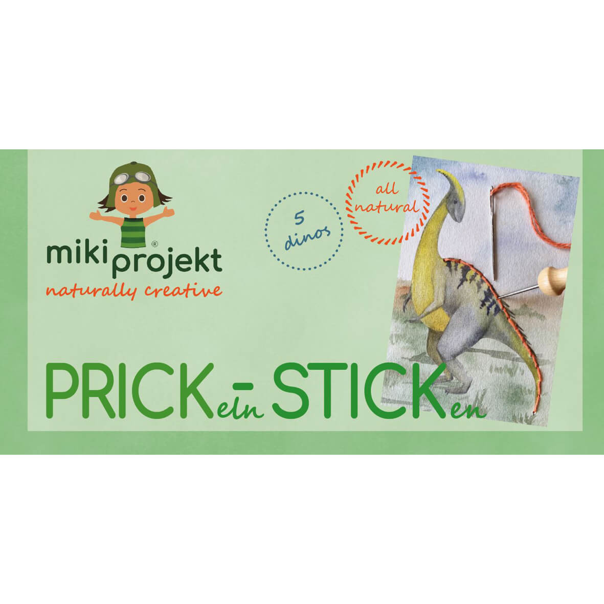 Prick - Stick - Set Dinos Mikiprojekt - malmichmunt.com
