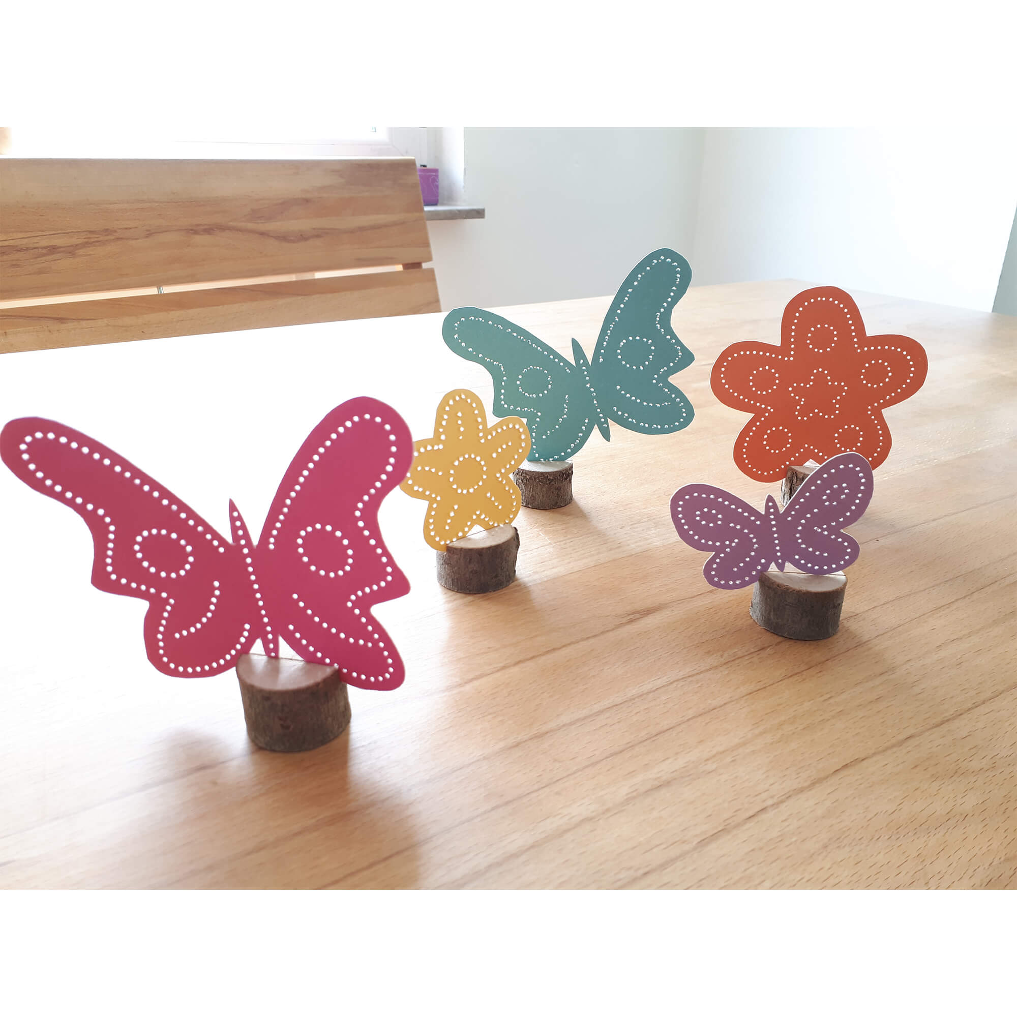 Prickeln für Kinder - Prickelset Blumenwiese Familienmomente - malmichmunt.com