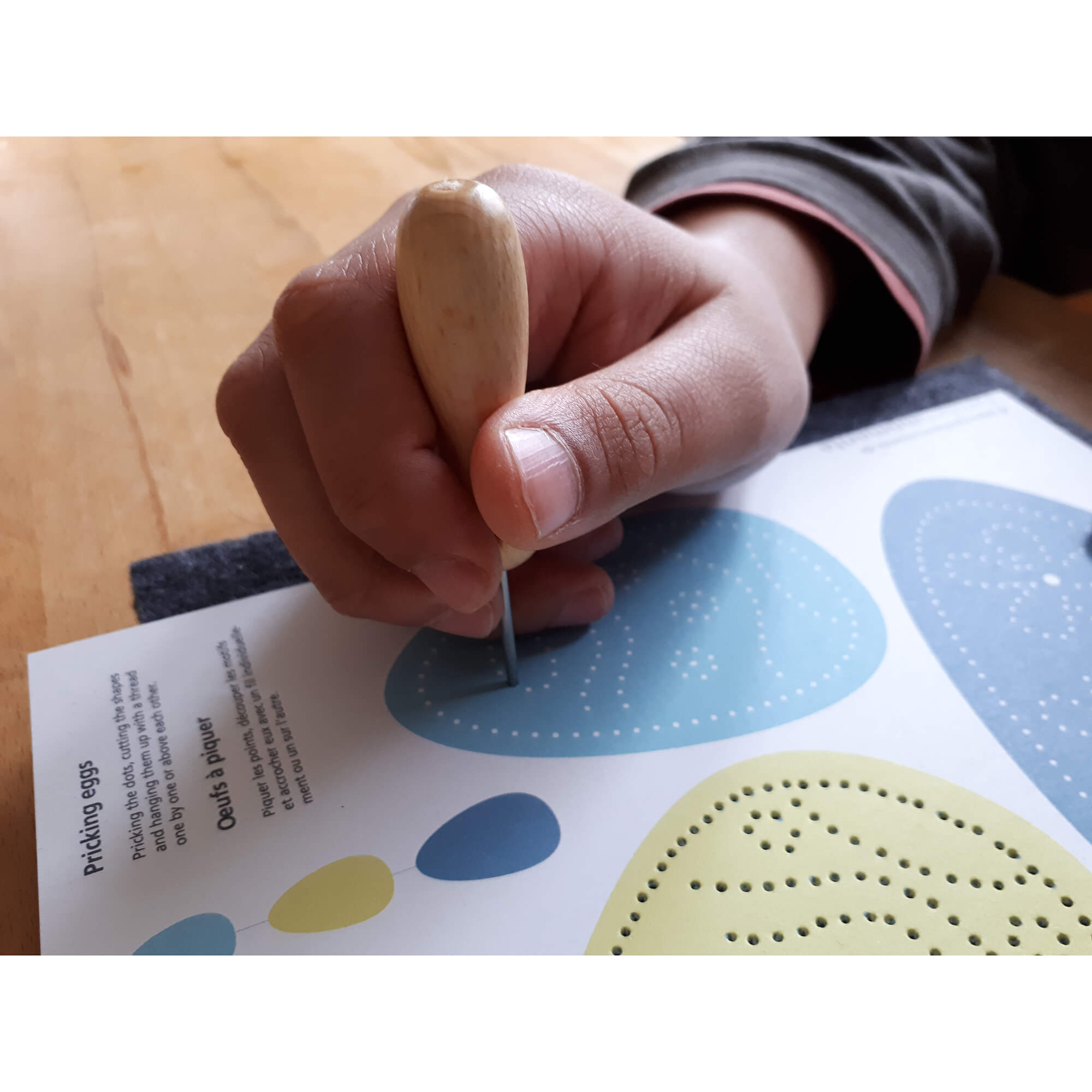 Prickeln für Kinder - Prickelset Ostern Familienmomente - malmichmunt.com