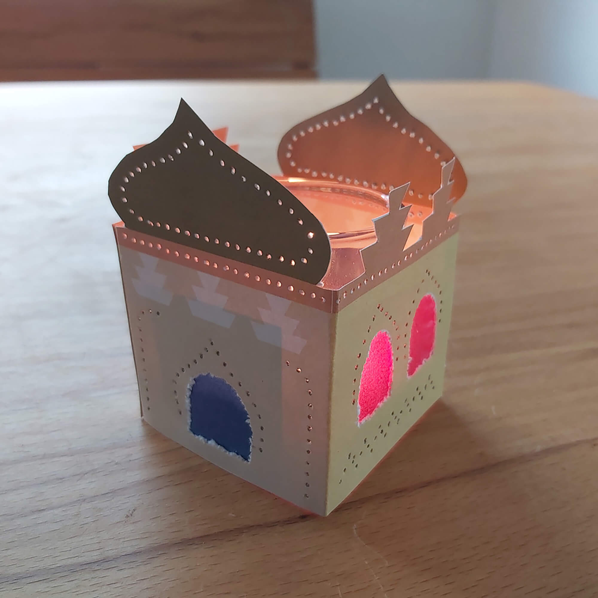 Prickeln für Kinder - Prickelset Windlichthäuser Orient Familienmomente - malmichmunt.com