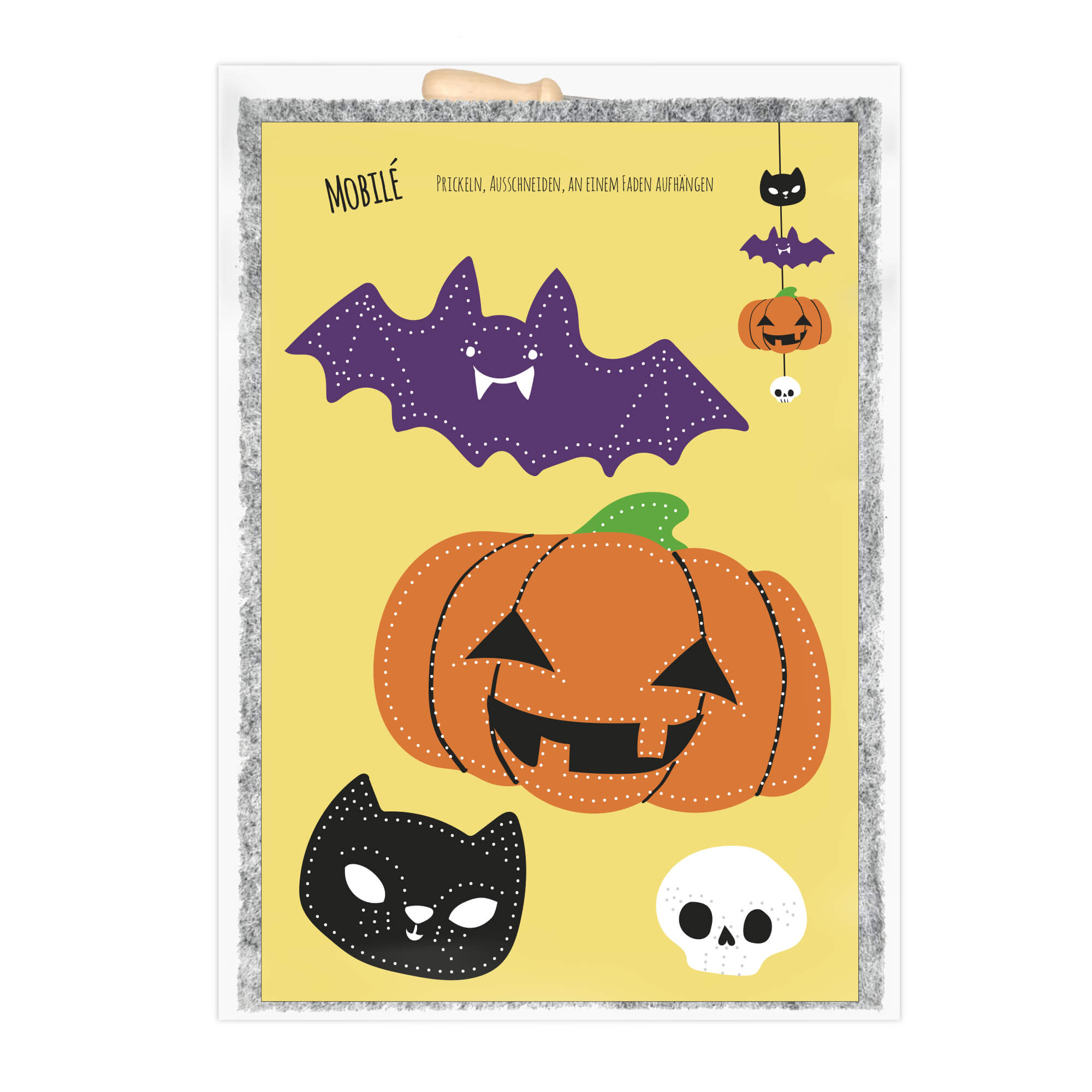 Prickelset Halloween Jeka - malmichmunt.com