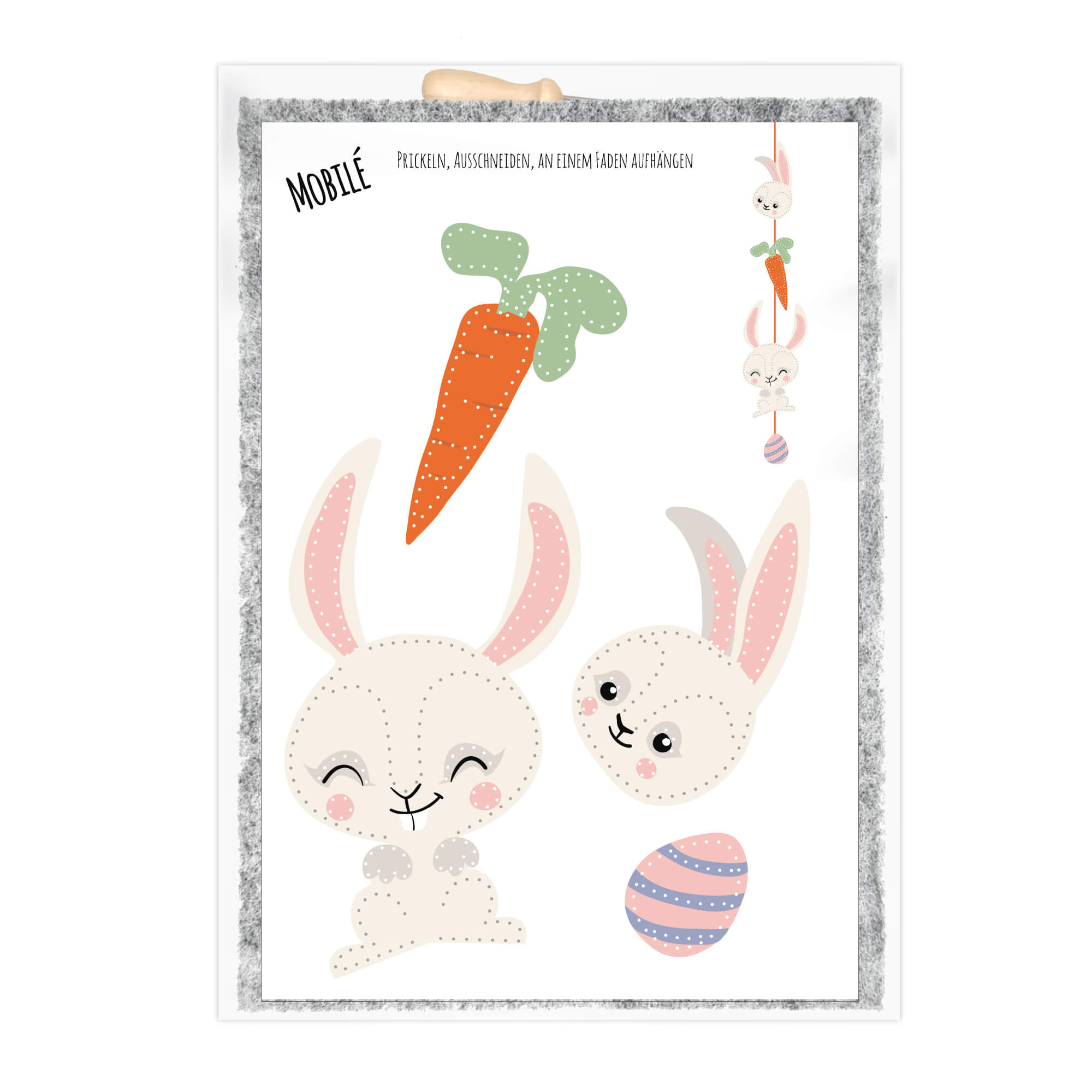 Prickelset Ostern Jeka - malmichmunt.com