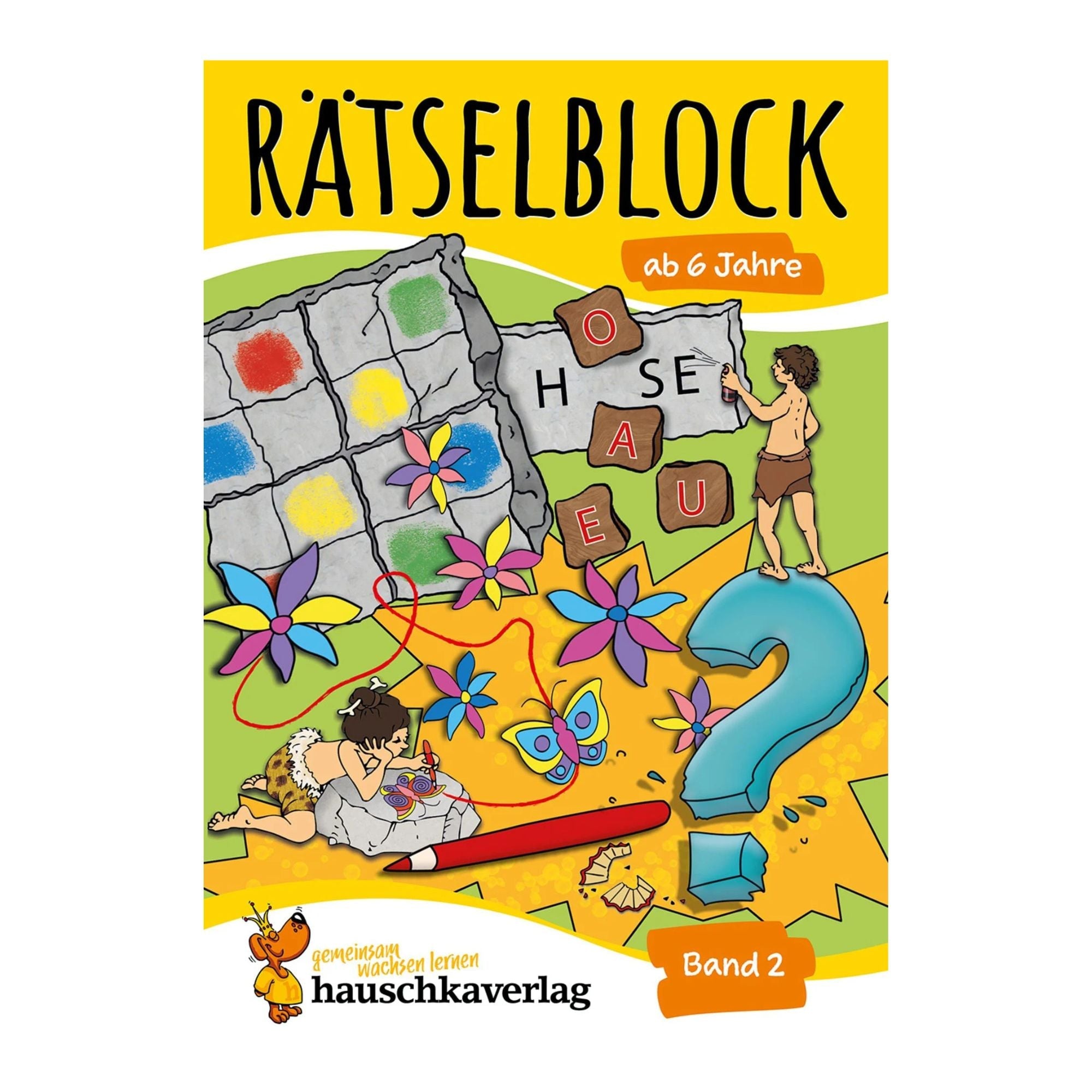Rätselblock ab 6 Jahre, Band 2 - Nr. 637 Hauschka Verlag - malmichmunt.com