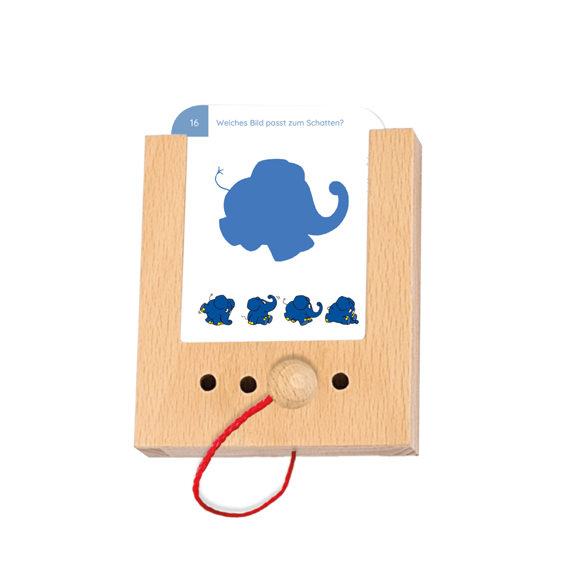 Schattenspiel mit der Maus 3 - 4+ - Übungen für den Lochkasten Lernspielverlag - malmichmunt.com