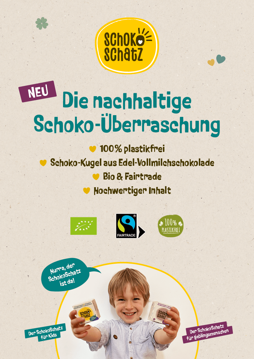 Schokokugel mit Überraschung "Glückssteine" für Ostern SchokoSchatz e.K. - malmichmunt.com