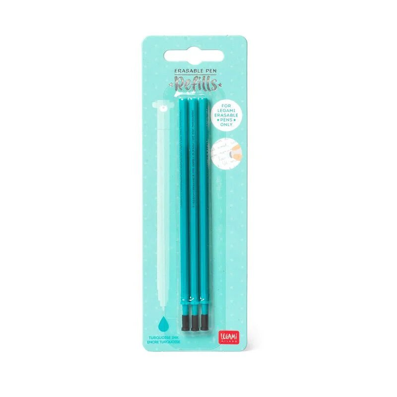 Set mit 3 Ersatzminen für Löschbarer Gelstift Legami - malmichmunt.com
