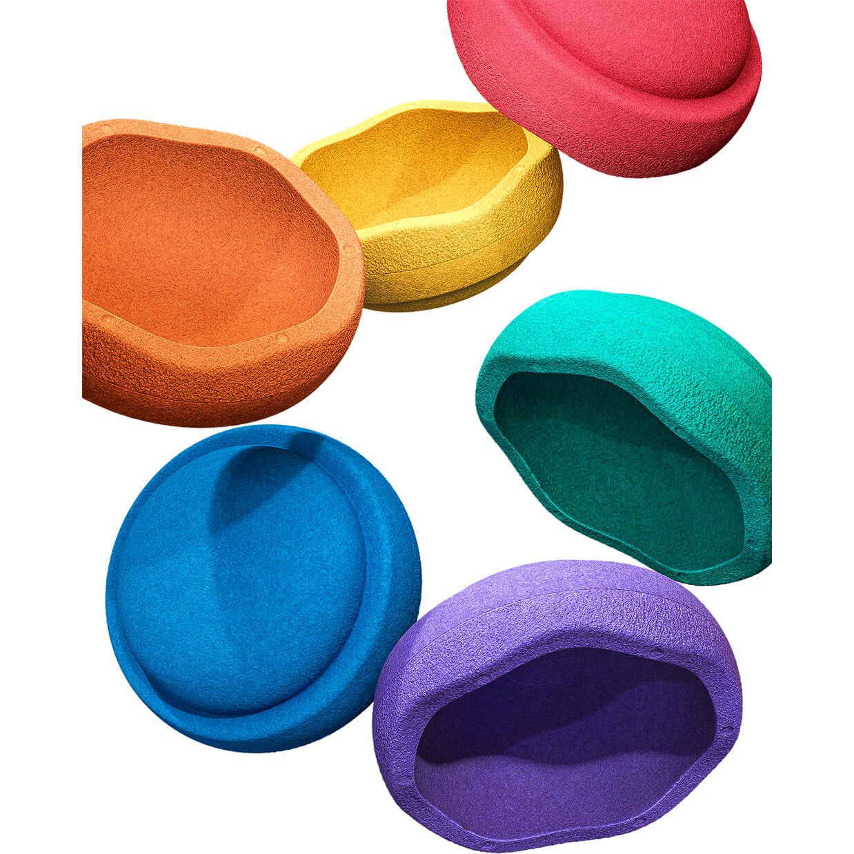 Stapelstein® Original rainbow classic Stapelstein - malmichmunt.com