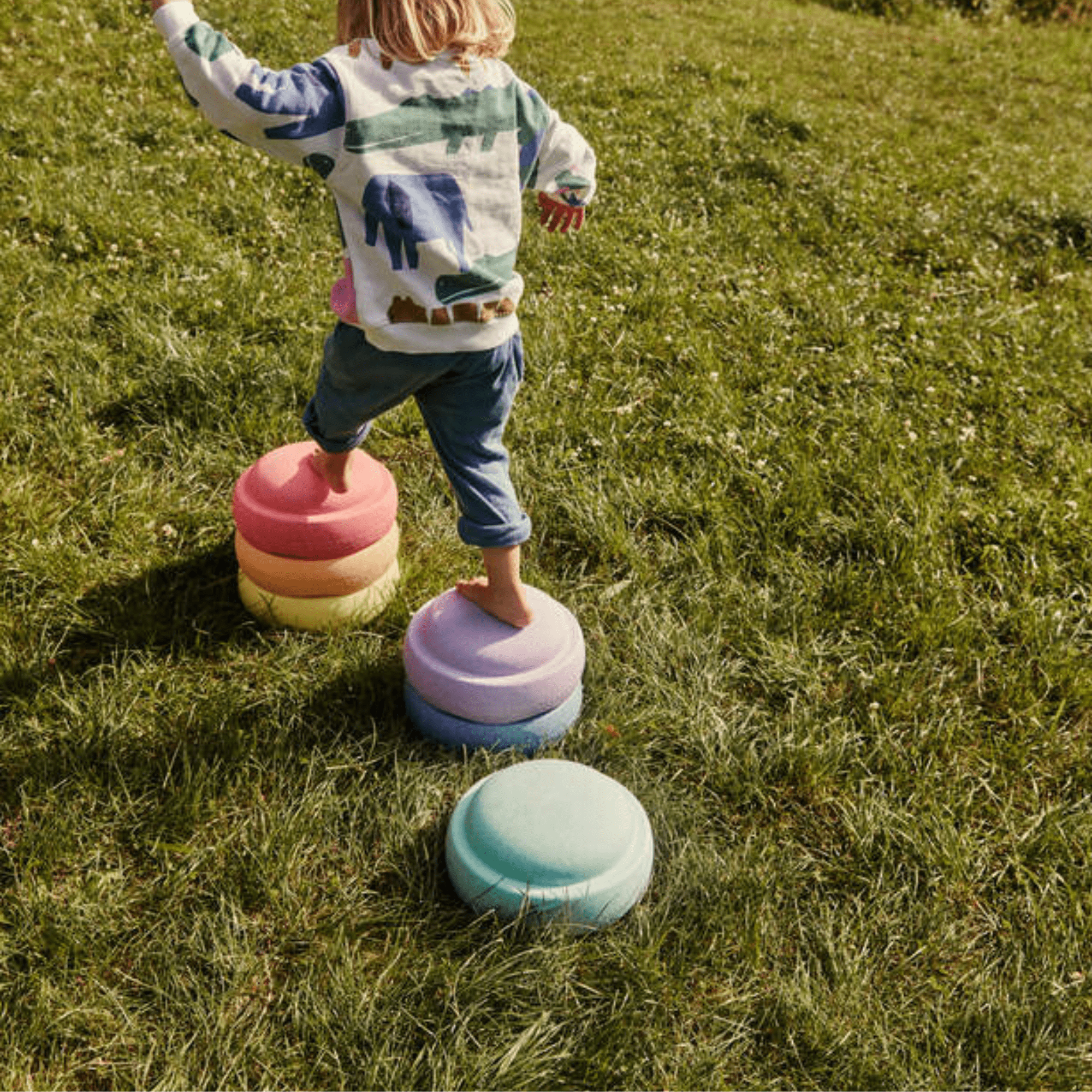 Stapelstein® Rainbow Set Pastell Stapelstein - malmichmunt.com