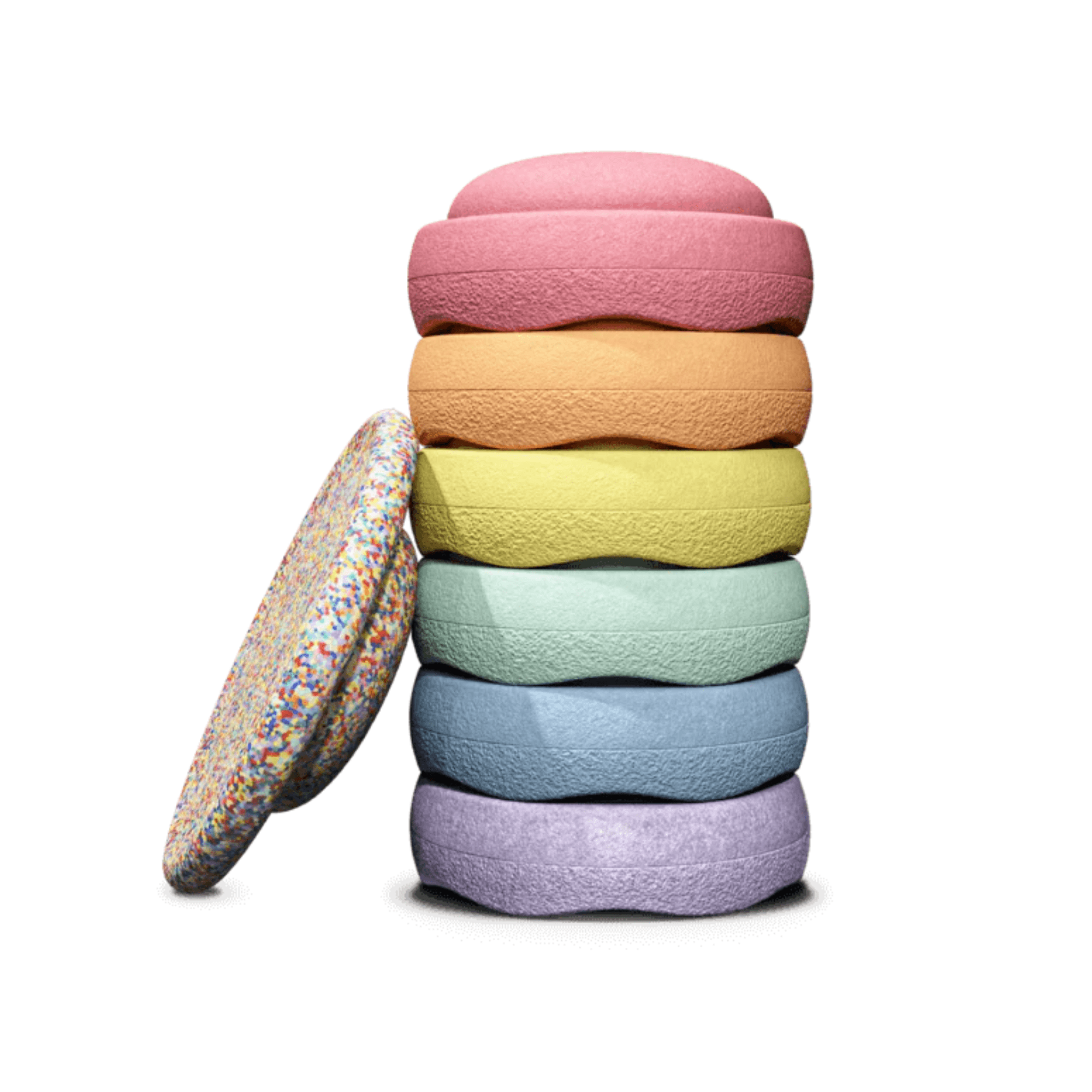 Stapelstein® Rainbow Set Pastell Stapelstein - malmichmunt.com