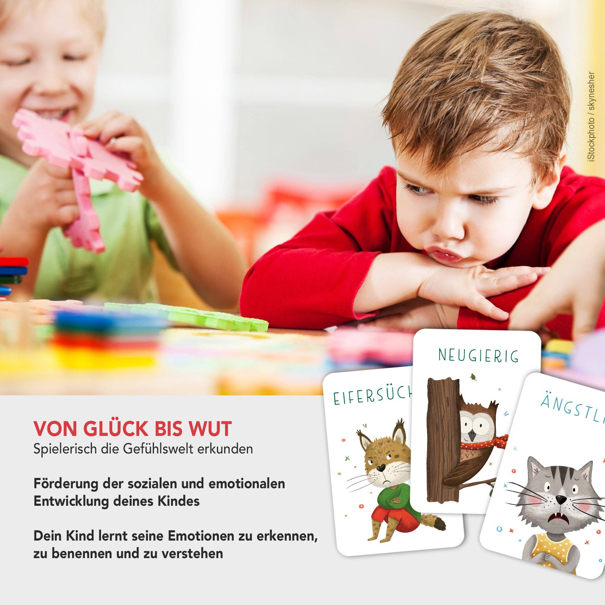 Starke Gefühle – Gefühlskarten für Kinder Rüsselfuchs - malmichmunt.com