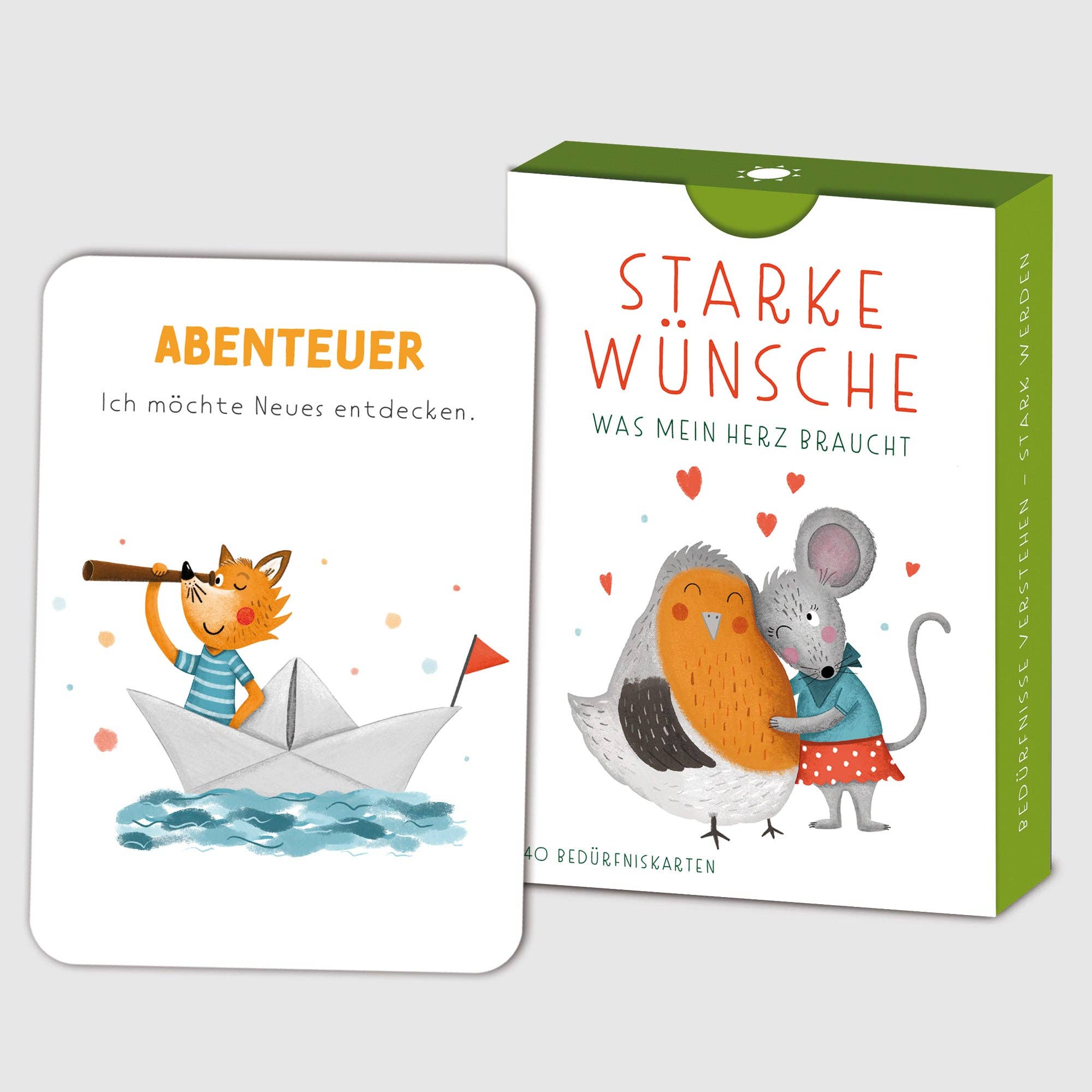 Starke Wünsche – Bedürfniskarten für Kinder Rüsselfuchs - malmichmunt.com