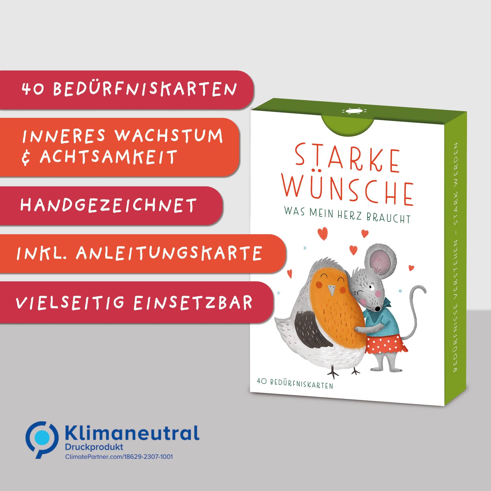 Starke Wünsche – Bedürfniskarten für Kinder Rüsselfuchs - malmichmunt.com