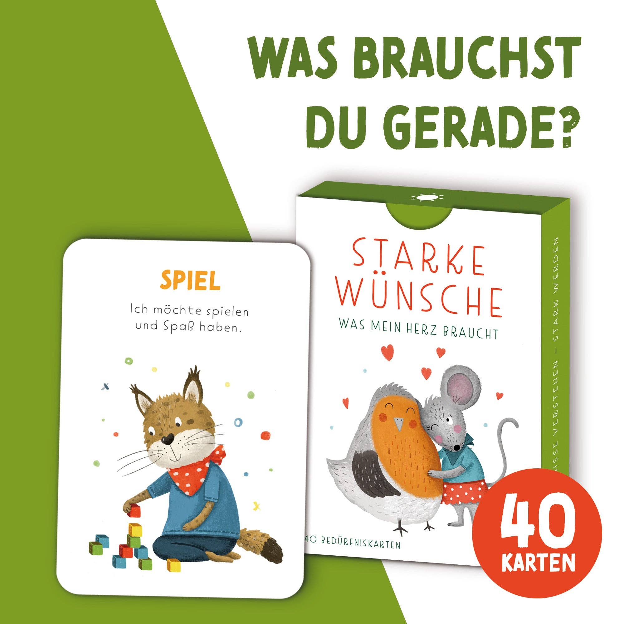Starke Wünsche – Bedürfniskarten für Kinder Rüsselfuchs - malmichmunt.com