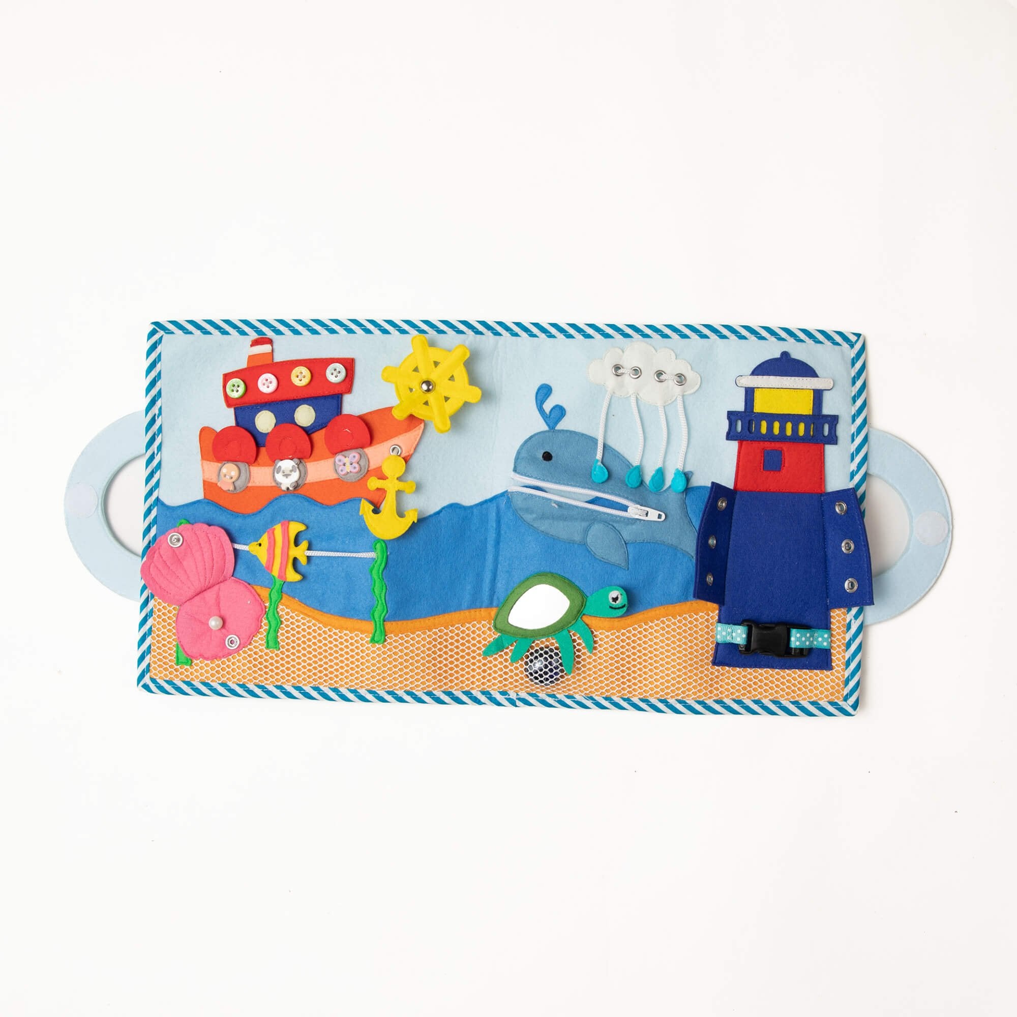 Stoffbuch "Magischer Fisch" (ab 2 Jahren) Jolly Designs - malmichmunt.com