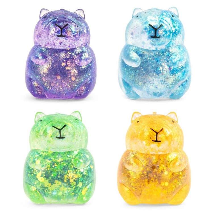 Stretchy Glitzer Capybara Funtrading - malmichmunt.com
