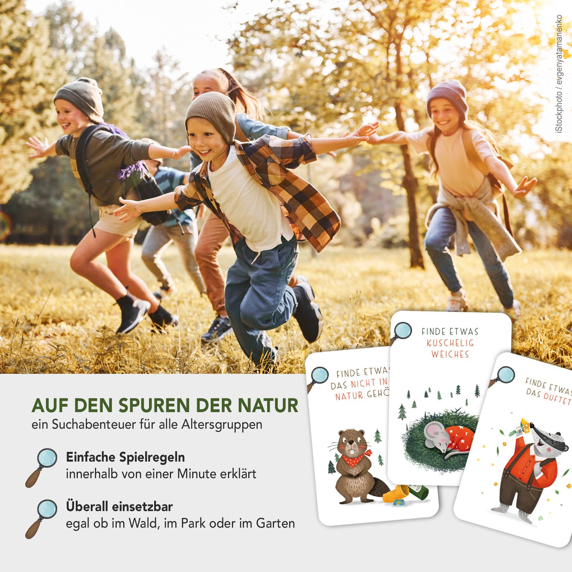 Suchen & Finden – Entdeckerkarten für Kinder Rüsselfuchs - malmichmunt.com
