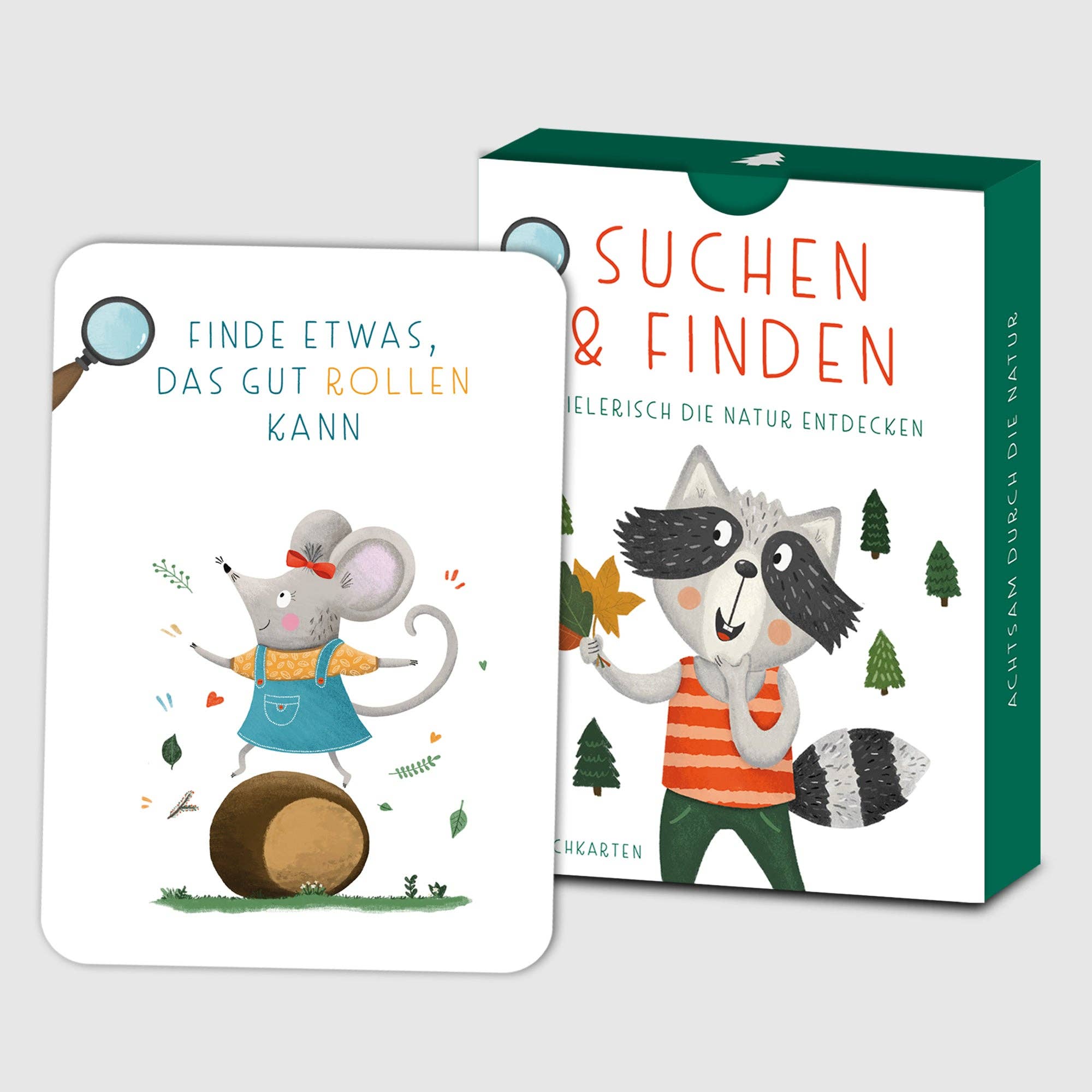 Suchen & Finden – Entdeckerkarten für Kinder Rüsselfuchs - malmichmunt.com