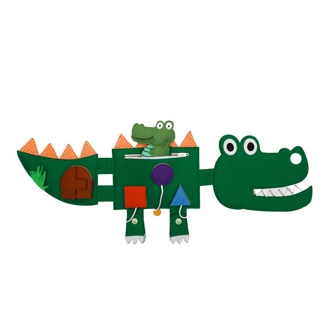 Travel Buddy Krokodil Jolly Designs - malmichmunt.com