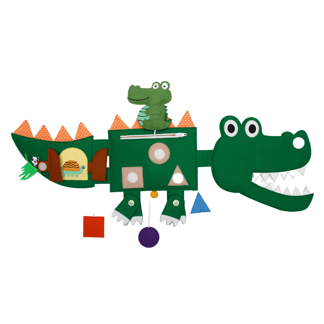 Travel Buddy Krokodil Jolly Designs - malmichmunt.com