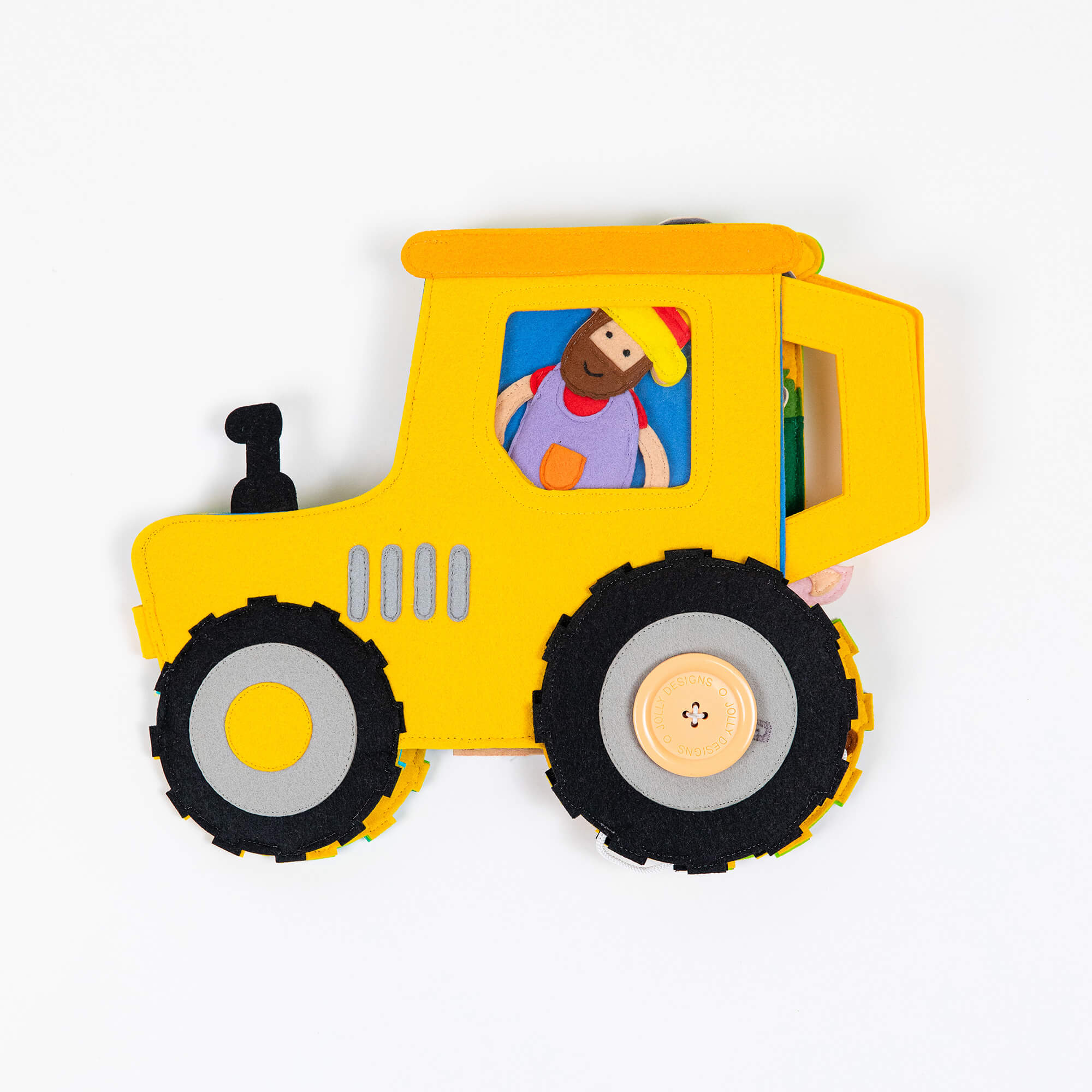 Travel Buddy Traktor Jolly Designs - malmichmunt.com