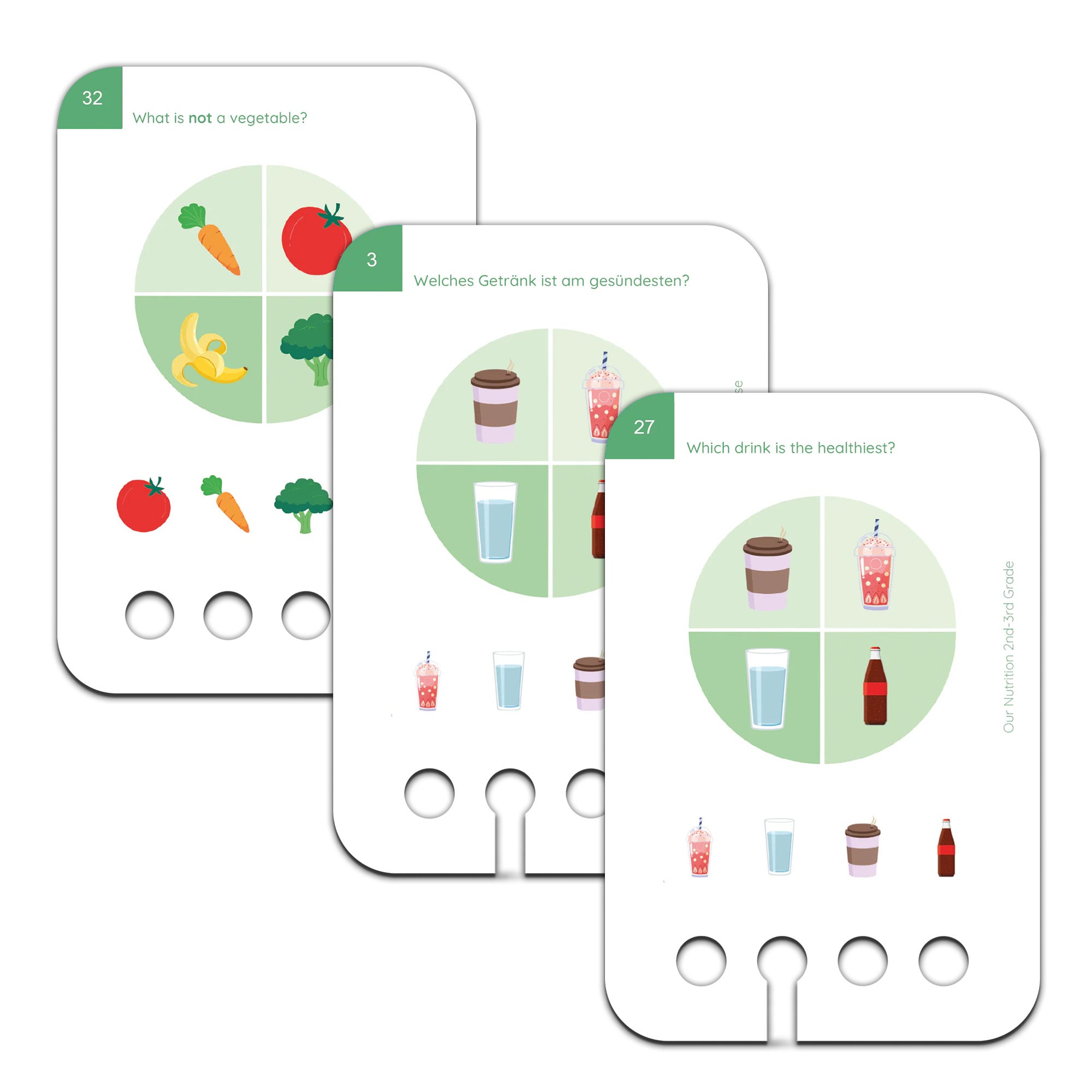 Unsere Ernährung: 2. - 3. Klasse - Übungen für den Lochkasten Lernspielverlag - malmichmunt.com