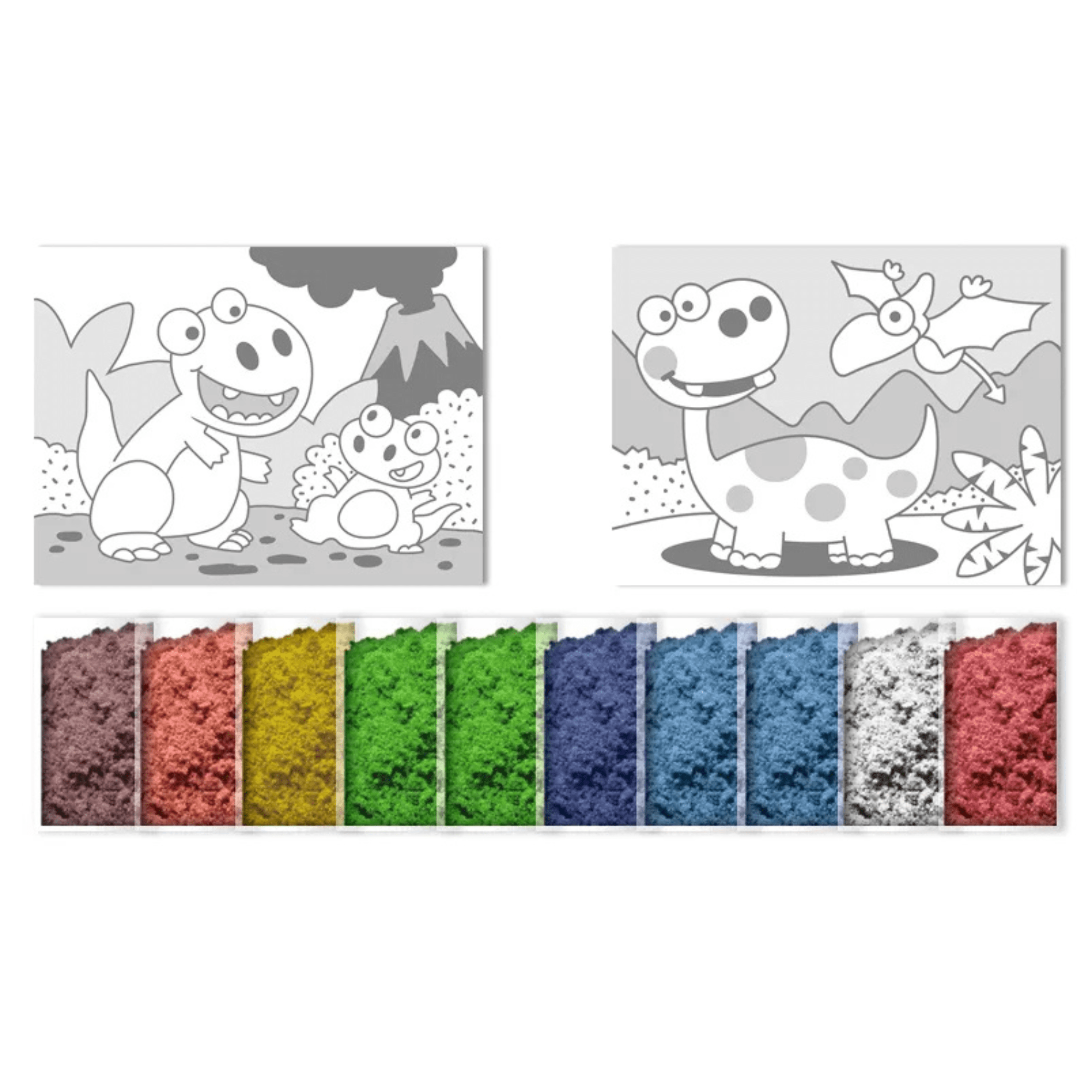 Ursus Sandbilder - Dinosaurier Ursus - malmichmunt.com