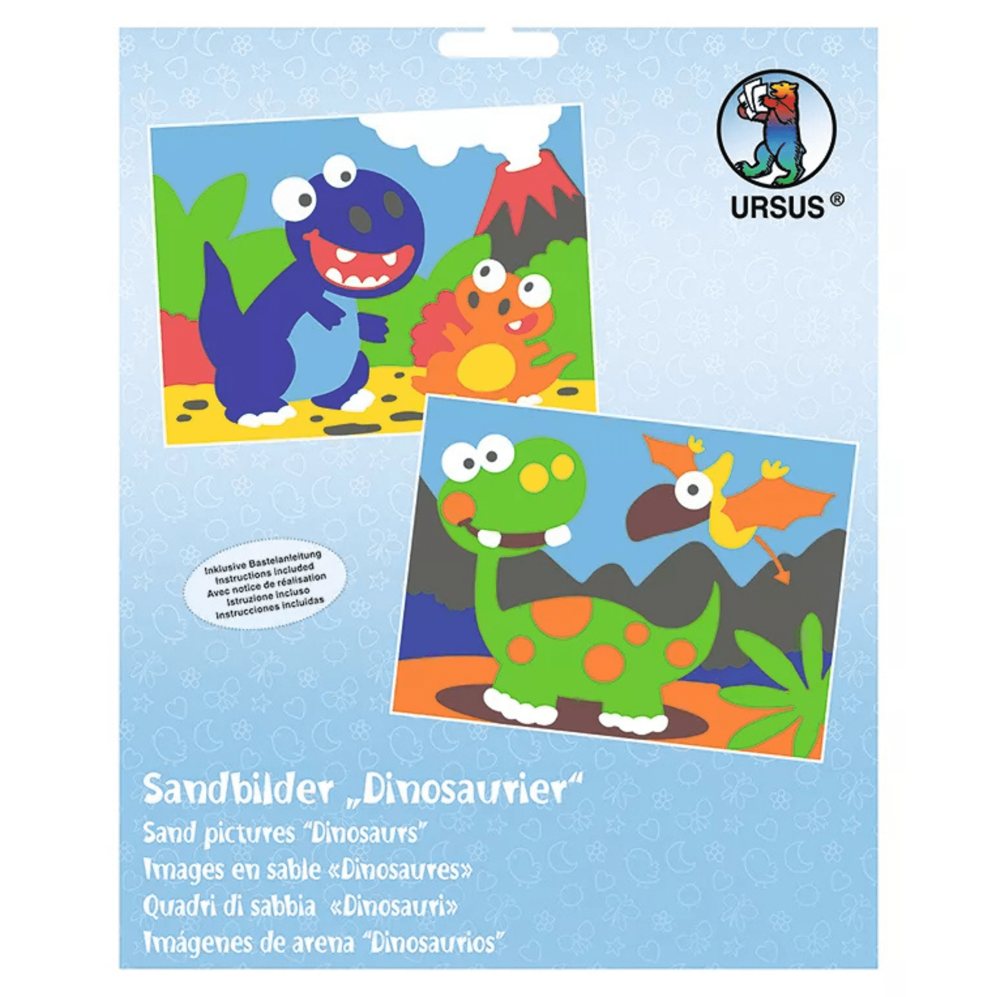 Ursus Sandbilder - Dinosaurier Ursus - malmichmunt.com