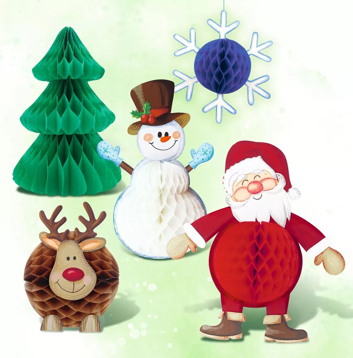 URSUS - Wabenpapier Weihnachten Bastelset Ursus - malmichmunt.com