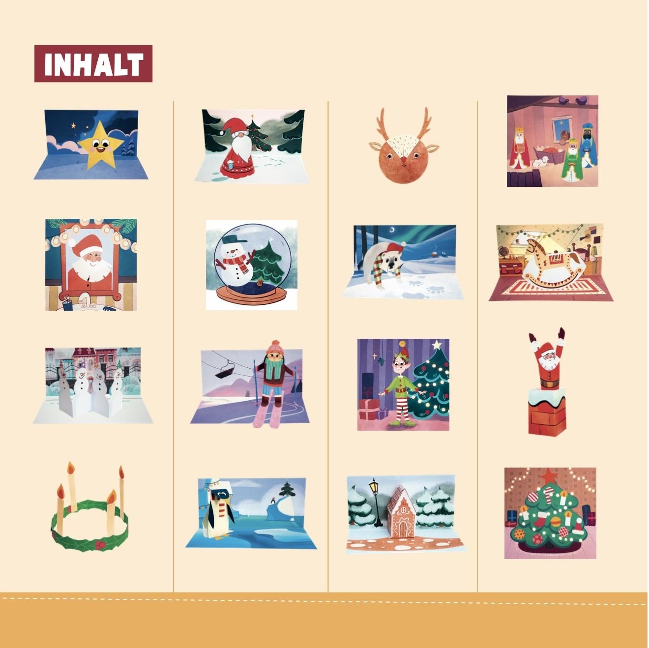 Verbastelblock für kreative Kids - Frohe Weihnachten TOPP Verlag - malmichmunt.com