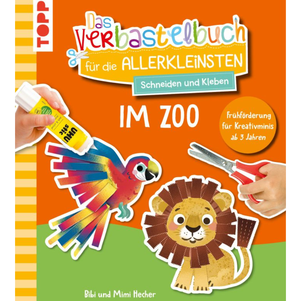 Verbastelbuch für die Allerkleinsten: im Zoo TOPP Verlag - malmichmunt.com