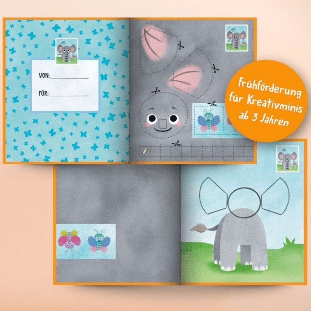 Verbastelbuch für die Allerkleinsten: im Zoo TOPP Verlag - malmichmunt.com