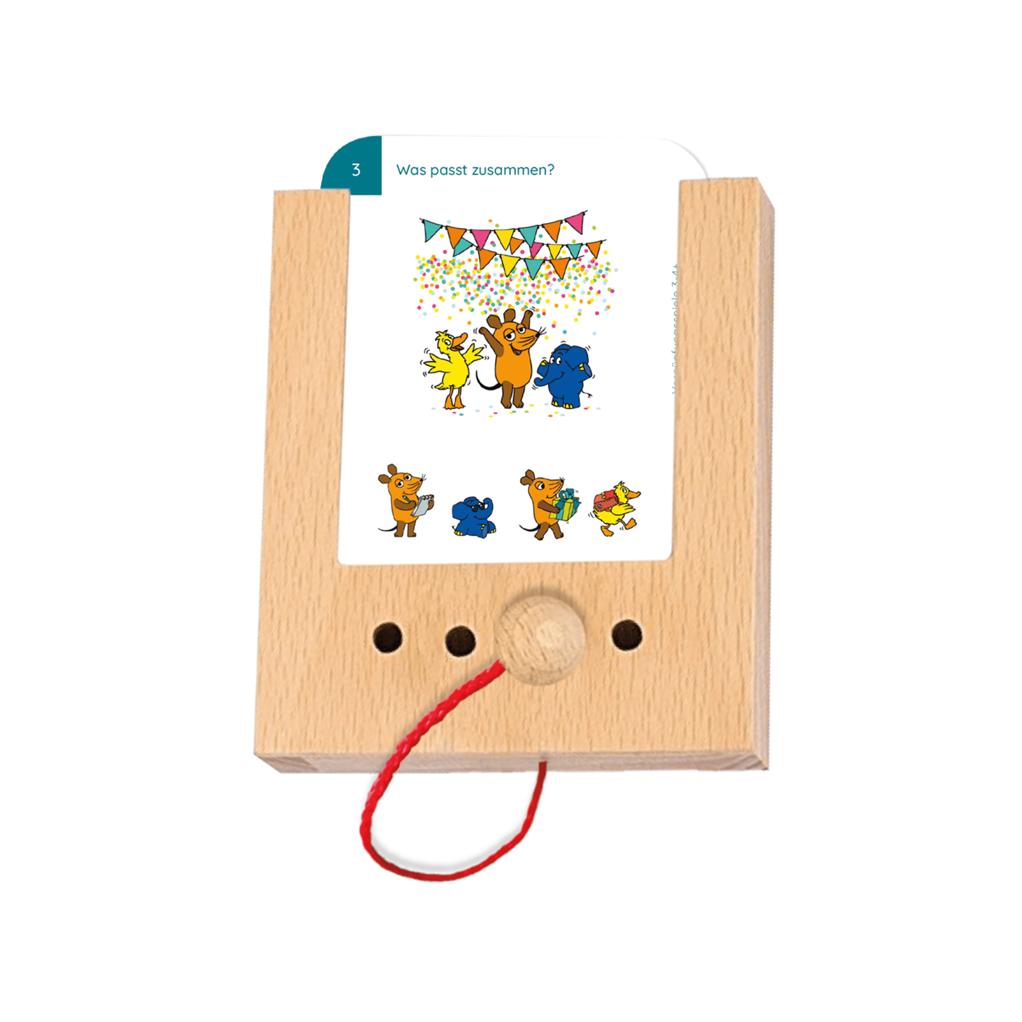 Verknüpfungsspiele mit der Maus 3 - 4+ - Übungen für den Lochkasten Lernspielverlag - malmichmunt.com