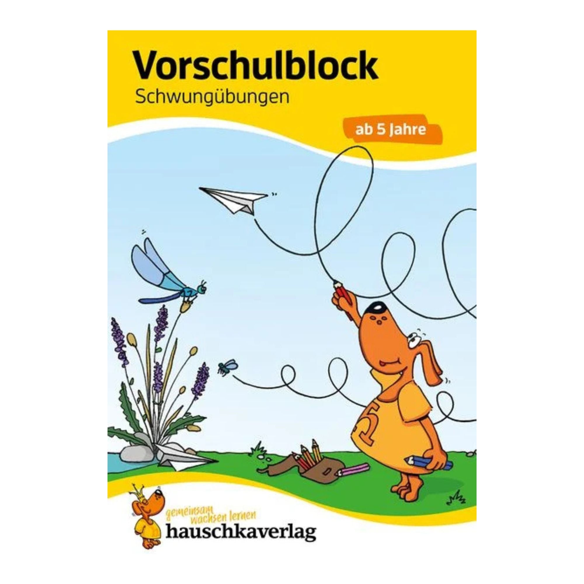 Vorschulblock – Schwungübungen ab 5 Jahre - Nr. 626 Hauschka Verlag - malmichmunt.com