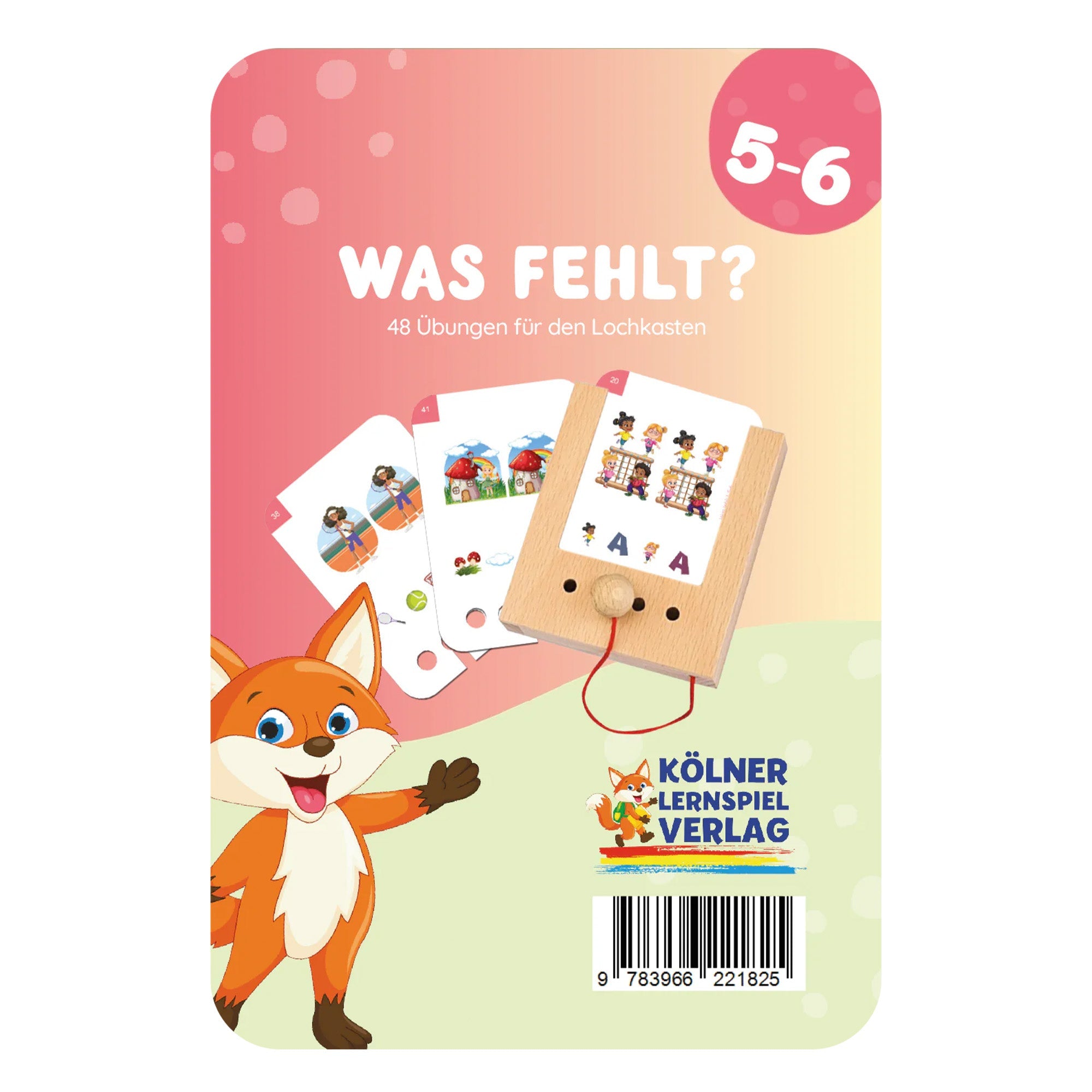 Was fehlt? Unterschiede erkennen 5 - 6 Jahre - Übungen für den Lochkasten Lernspielverlag - malmichmunt.com