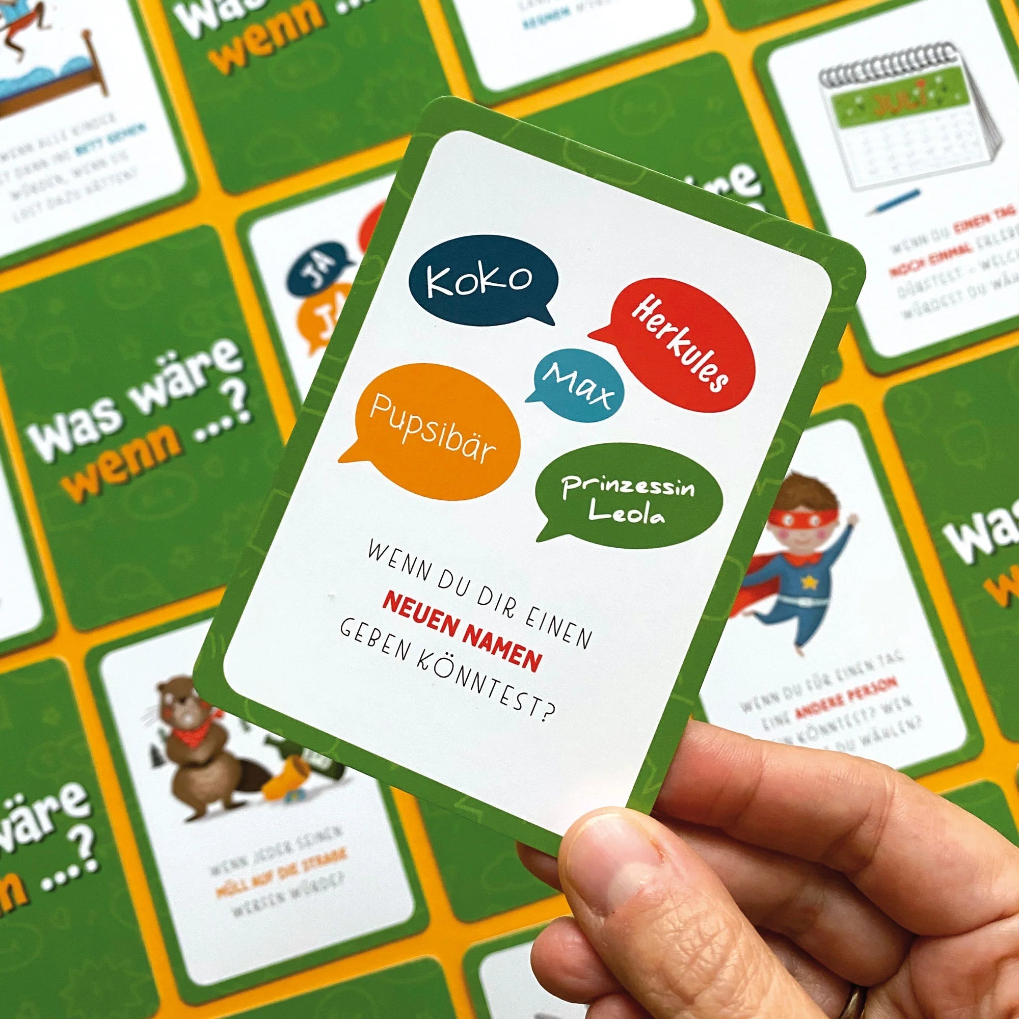 Was wäre wenn …? – Kartenspiel für Kinder Rüsselfuchs - malmichmunt.com