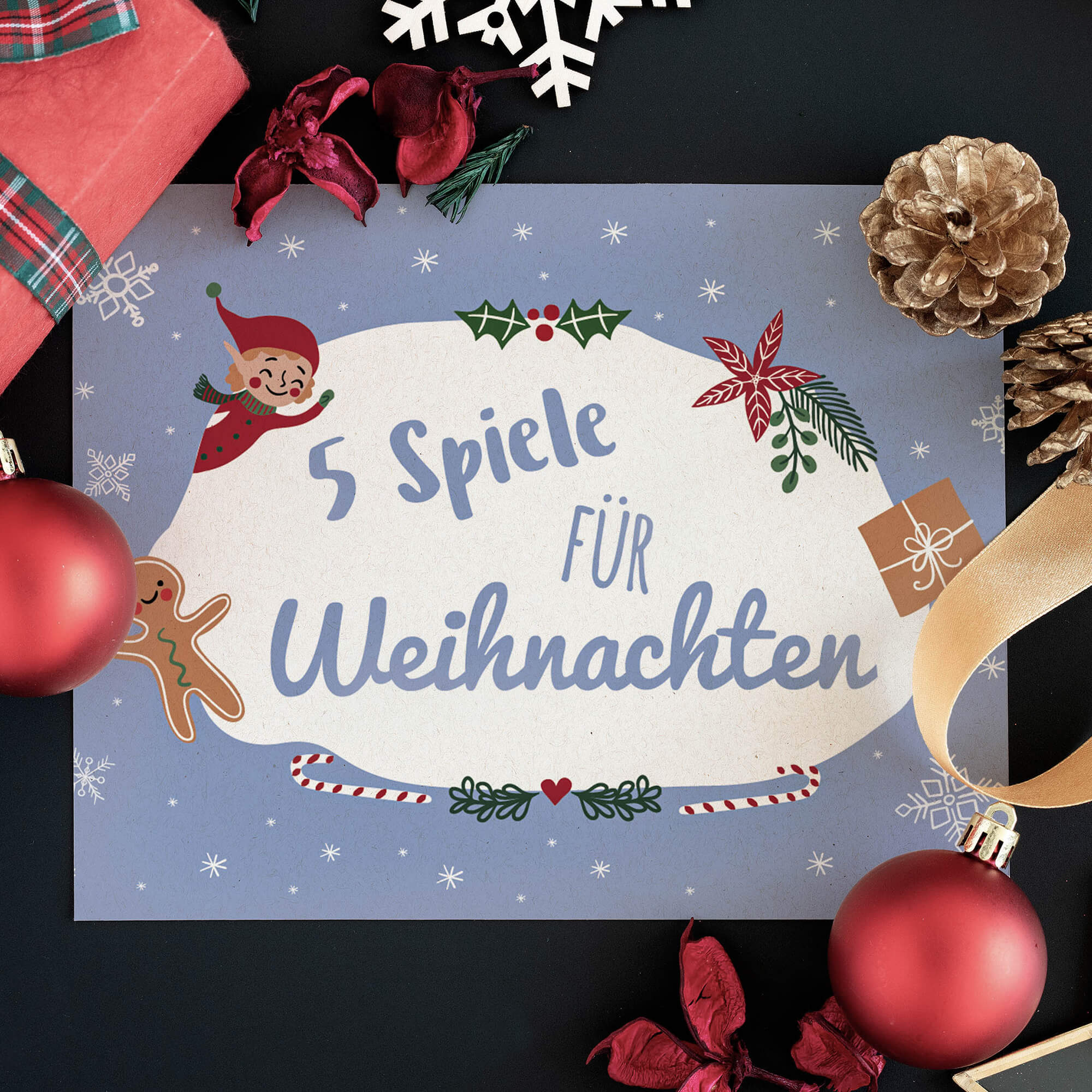 Weihnachtsspiele - Set Elf Jeka - malmichmunt.com