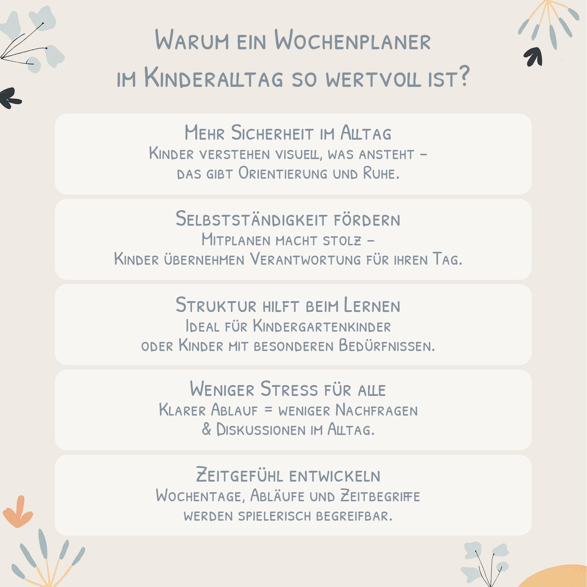 Wochenplaner Kinder - Motiv Bagger Jeka - malmichmunt.com