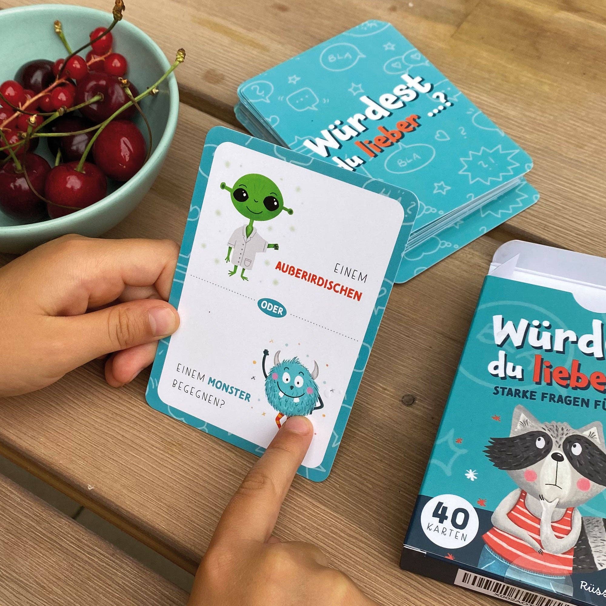 Würdest du lieber …? – Kartenspiel für Kinder Rüsselfuchs - malmichmunt.com