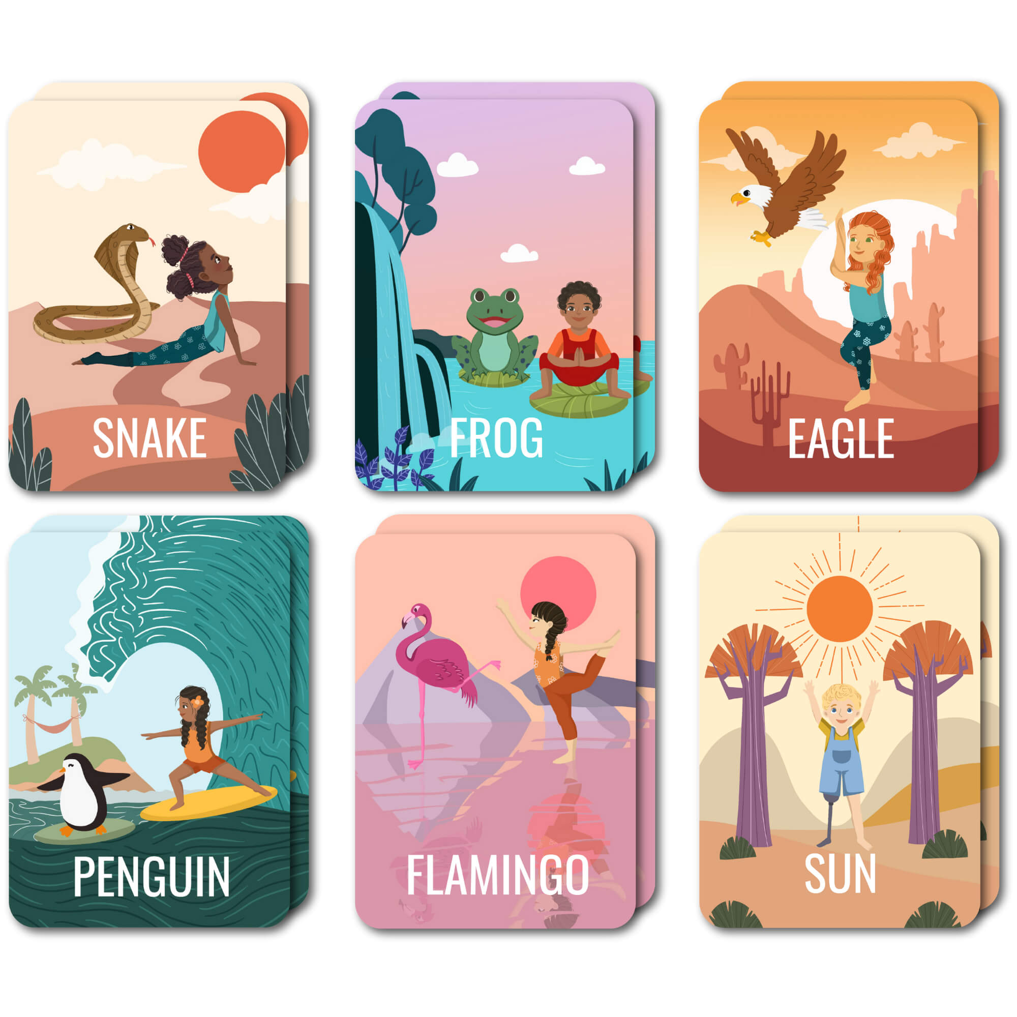 Yoga - Karten für Kinder IMYOGI - malmichmunt.com