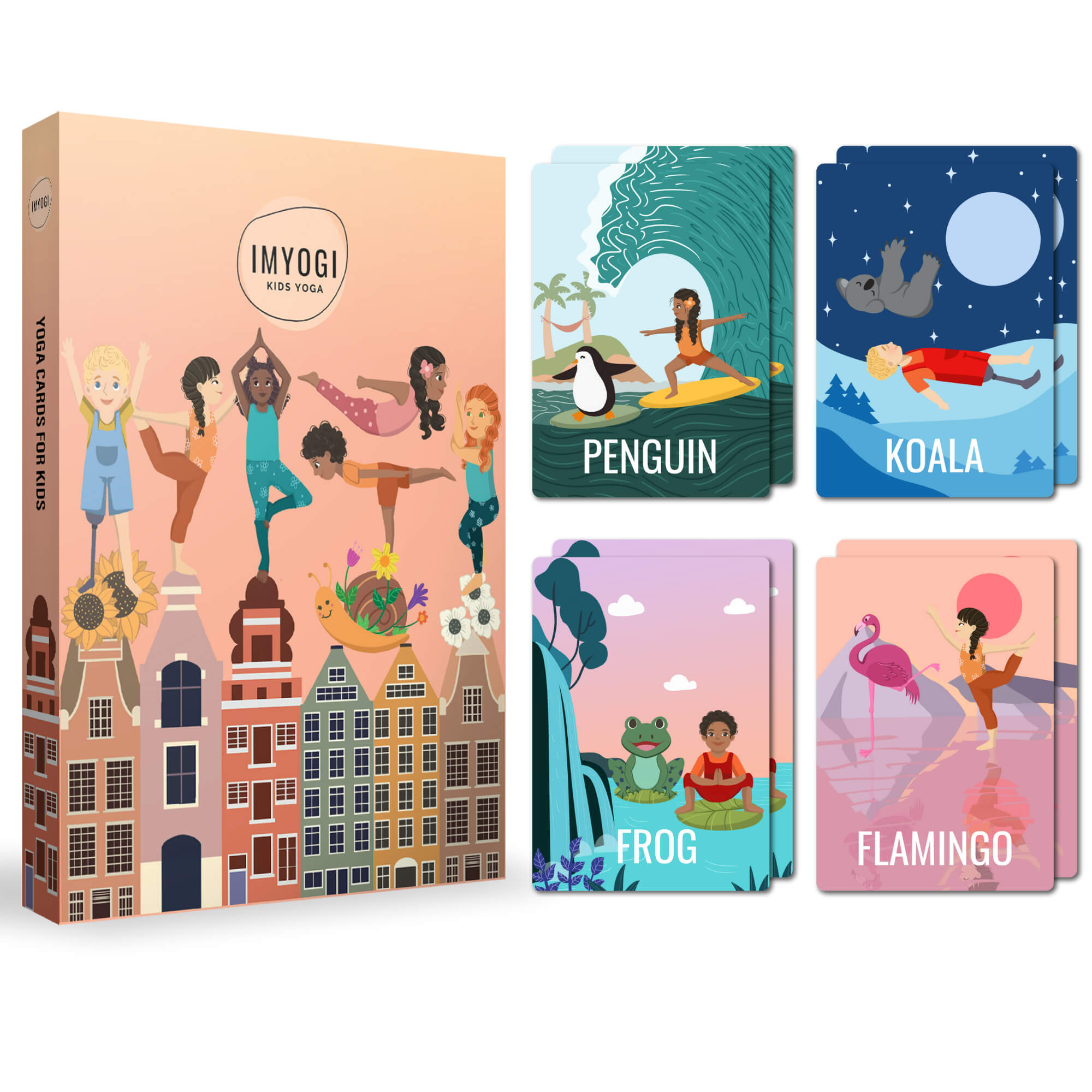 Yoga - Karten für Kinder IMYOGI - malmichmunt.com