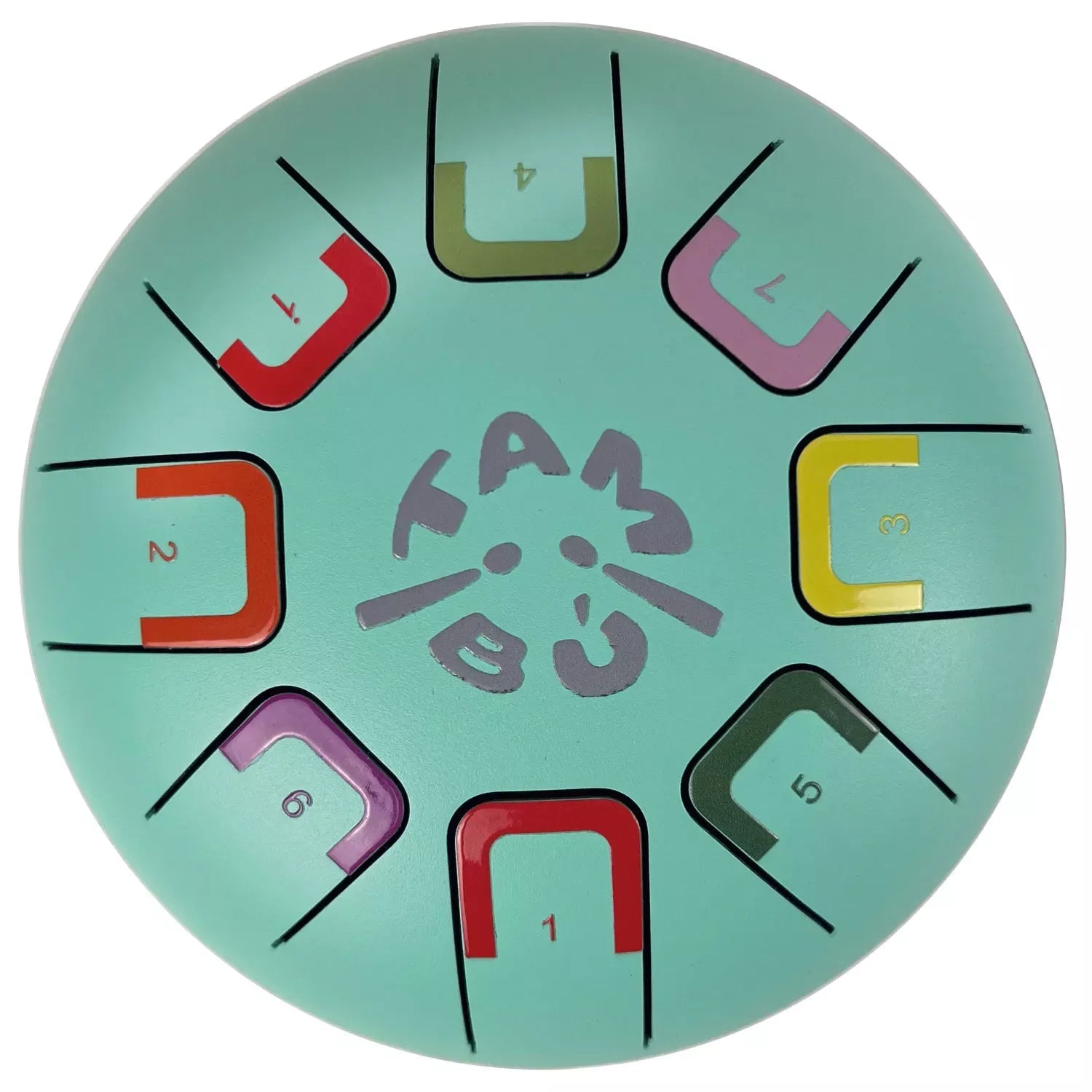 Zungentrommel Baby Tambu Teal Peal (Türkis) JuegaConmigo - malmichmunt.com